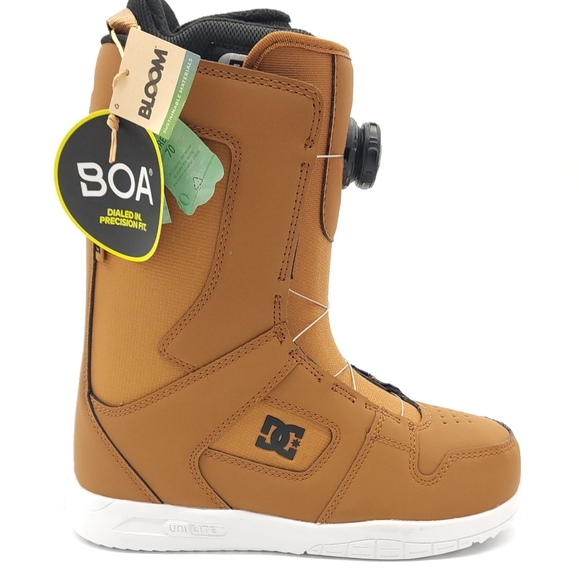 DC Women's Phase BOA Snowboard Boots 2024 Wheat/White Size 6.5 - Picture 5 of 11